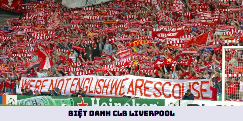 Biệt danh CLB Liverpool là The Red